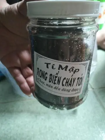 Hình ảnh rong biển cháy tỏi 