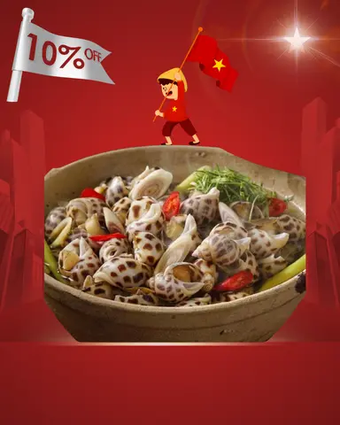 Hình ảnh Ốc Hương hấp sả