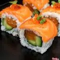 Hình ảnh Double salmon maki