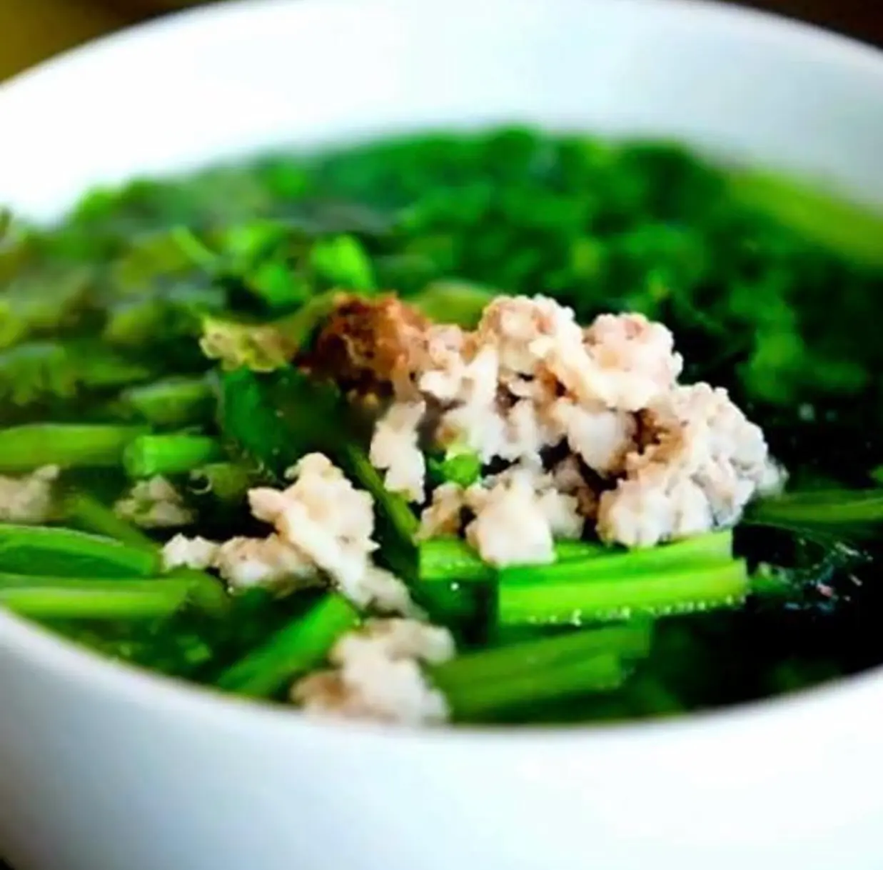 Hình ảnh Canh cải thịt bằm (nhỏ)