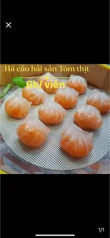 Hình ảnh Há cảo hải sản tôm thịt