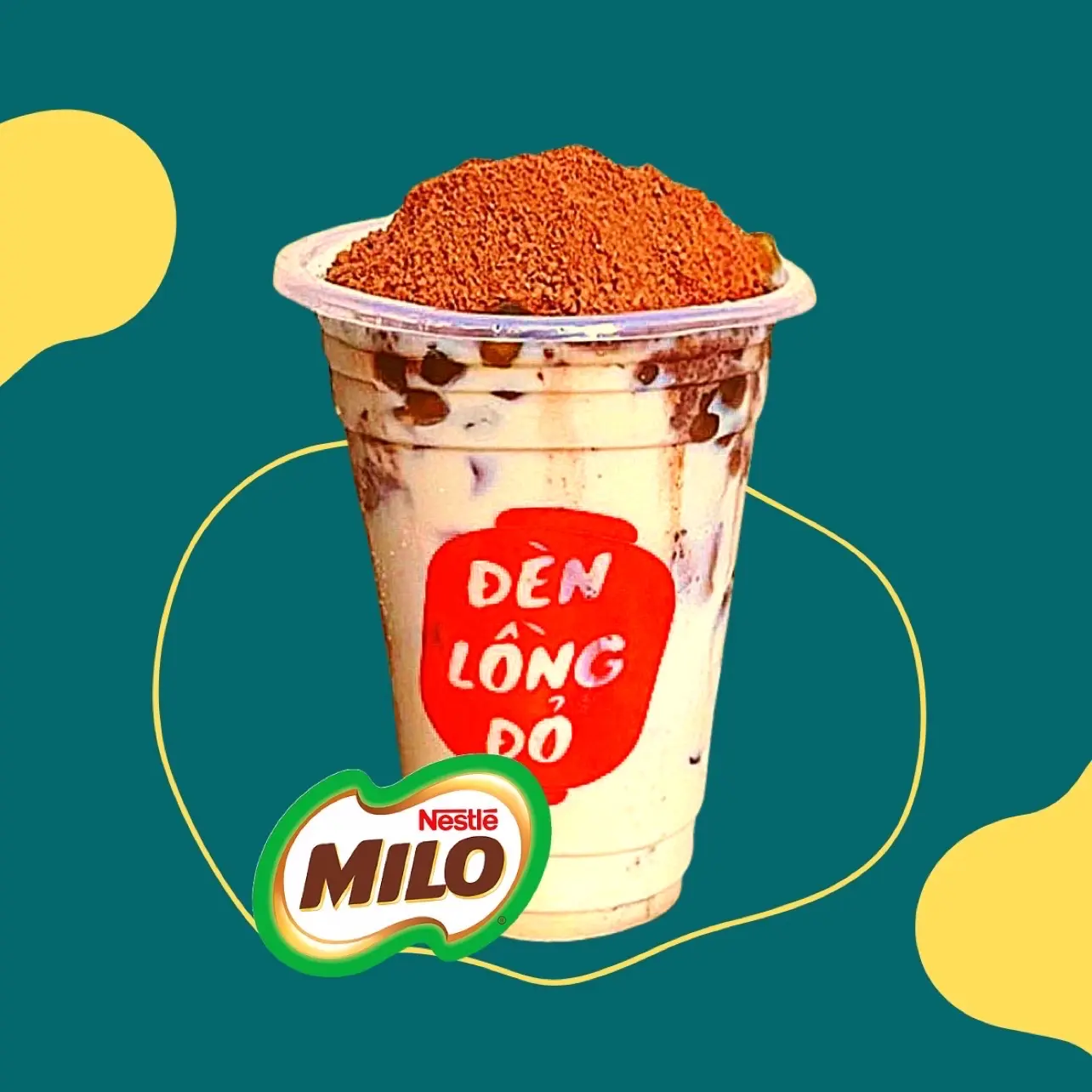 Hình ảnh Trà sữa milo trân châu 