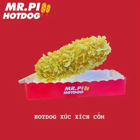 Hình ảnh HOTDOG XÚC XÍCH CỐM