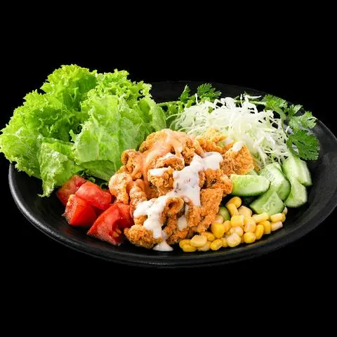 Hình ảnh Salad da gà giòn