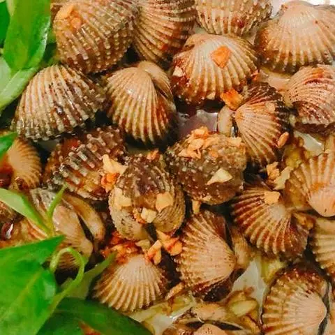 Hình ảnh Sò Huyết xào Tỏi 
