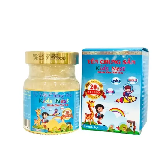 Hình ảnh Tổ Yến Chưng Sẵn Cho Trẻ Em KIDSNEST (Lọ Lẻ)