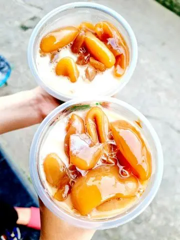 Hình ảnh Sữa tươi Đường Đen Thốt nốt