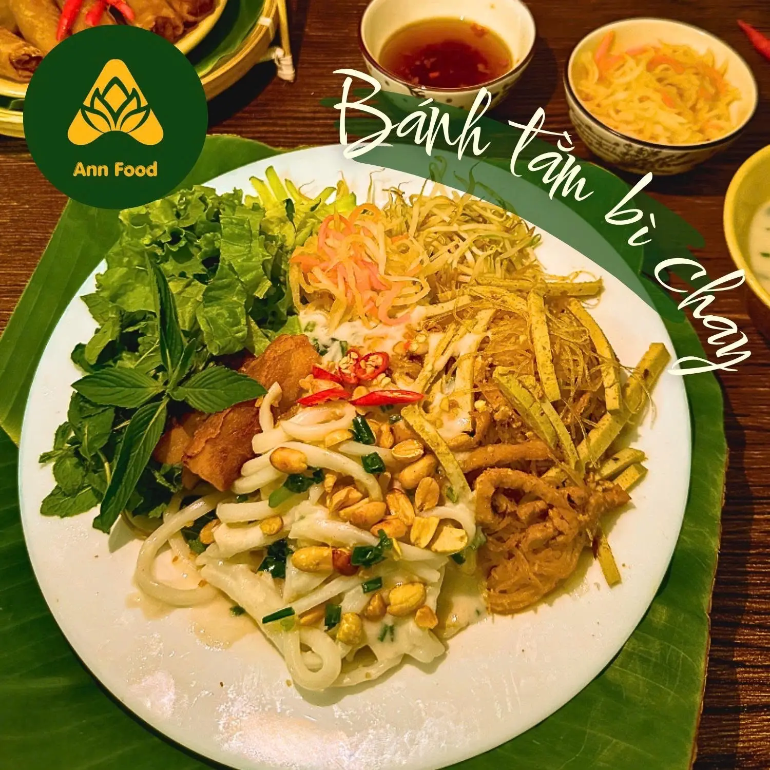 Hình ảnh Bánh tằm bì chay