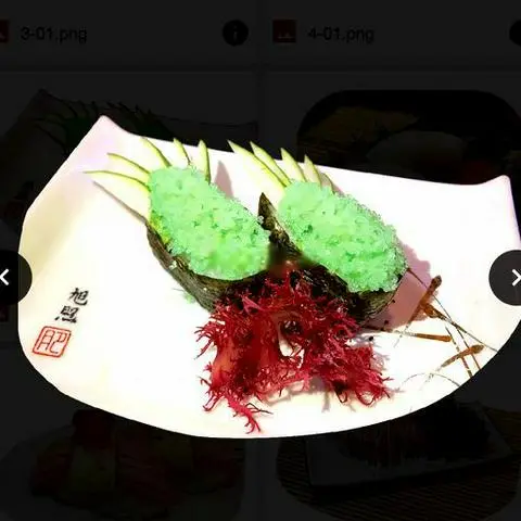 Hình ảnh G10- Ebiko Wasabi/ Trứng Tôm Vị Wasabi Gunkan