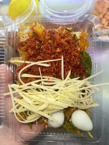 Hình ảnh Bánh Tráng Trộn Phơi Sương khô bò
