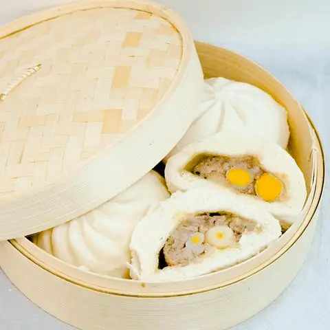 Hình ảnh Bánh bao 2 trứng - cái