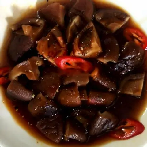 Hình ảnh Cơm nấm đông cô kho tiêu