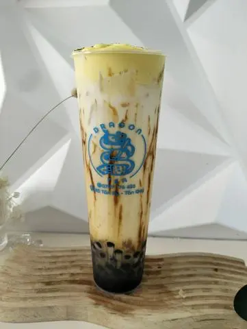 Hình ảnh Sữa tươi trân châu đường đen ly 1 lít 