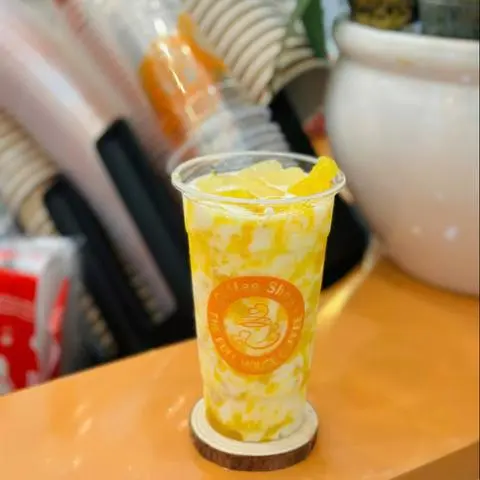 Hình ảnh Sữa chua lắc hạt đác thơm