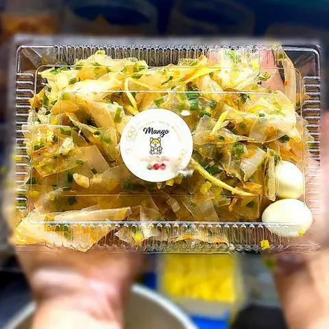 Hình ảnh Bánh tráng mỡ hành