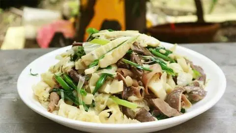 Hình ảnh Lòng Mề Xào Măng