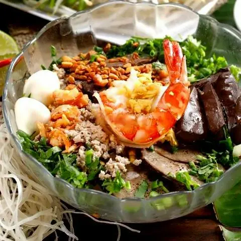 Hình ảnh Hủ tiếu nam vang không tôm