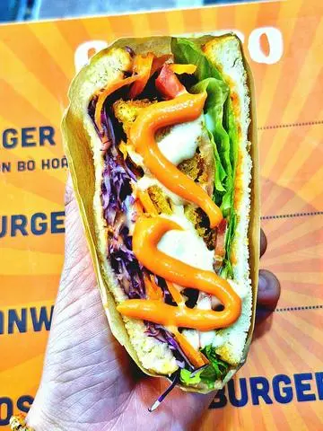 Hình ảnh Sandwitch Gà Chiên Giòn (tặng 1 nước ngọt) 