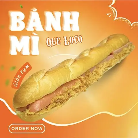 Hình ảnh Bánh Mì Que Xúc Xích 