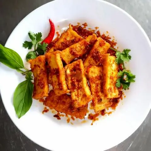 Hình ảnh Cơm đậu hủ ram sa tế