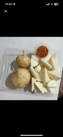 Hình ảnh Củ Sắn cắt săn + muối tây ninh (nửa kg)
