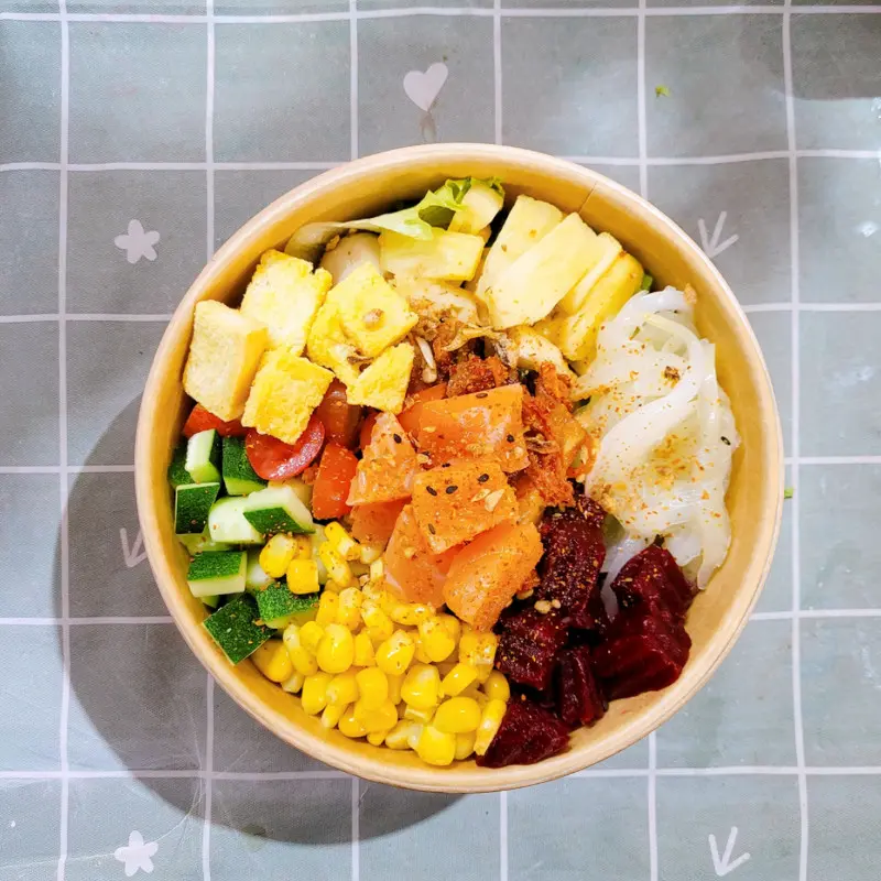 Hình ảnh Premium bowl - 2 proteins