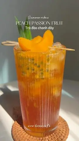 Hình ảnh Trà đào chanh dây
