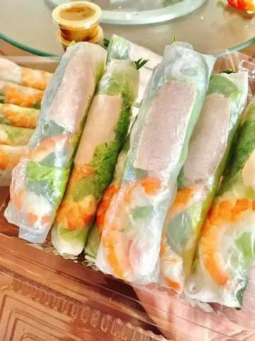 Hình ảnh 5 GỎI CUỐN TÔM THỊT + BÚN RAU SỐNG ĐỦ LOẠI + MẮM MÊN