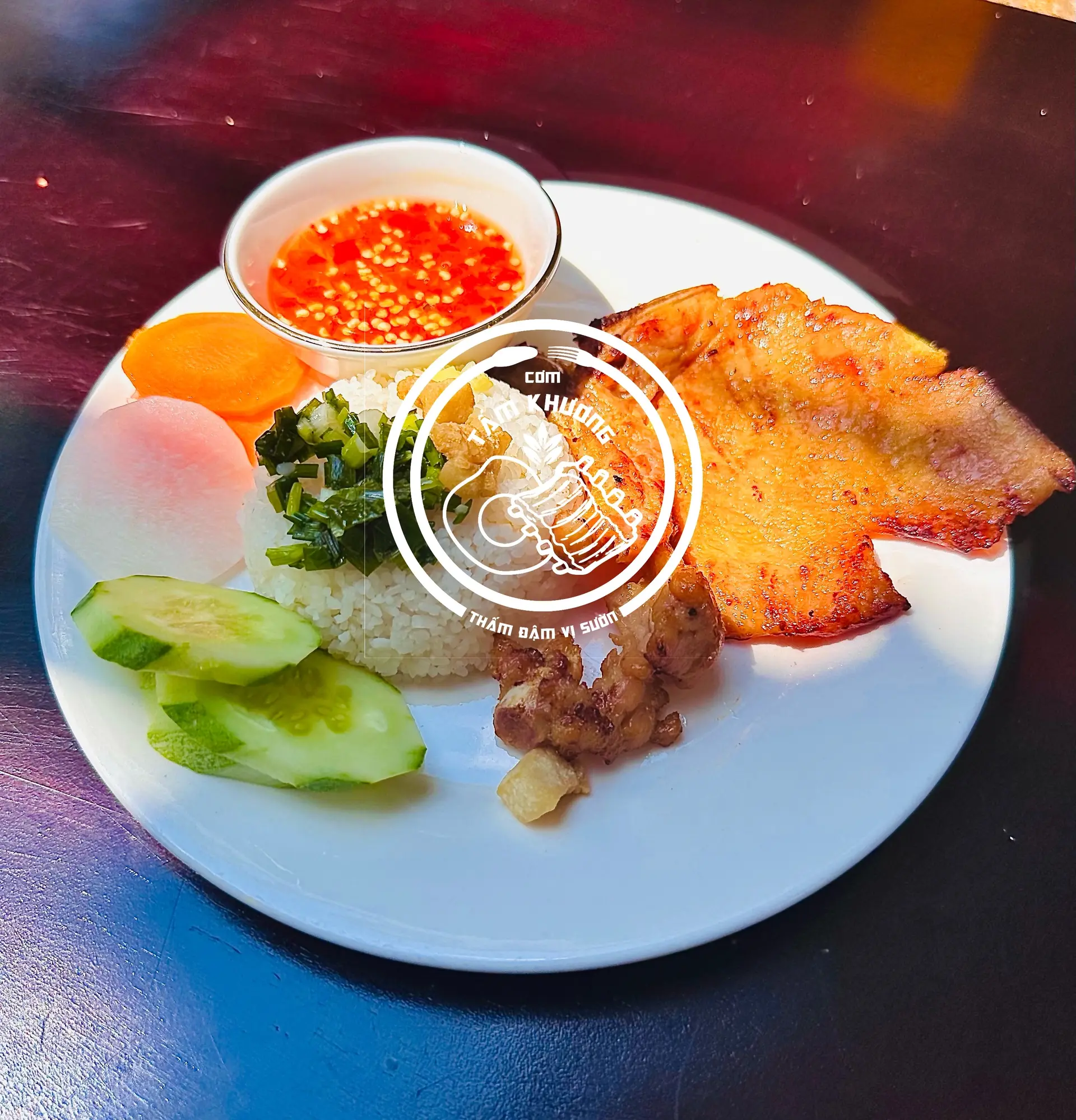 Hình ảnh Cơm tấm sườn miếng