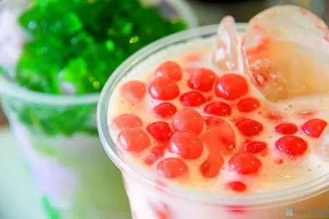 Hình ảnh TRÀ SỮA HẠT THỦY TINH