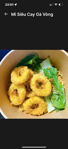 Hình ảnh Mì Tương Đen Gà Vòng