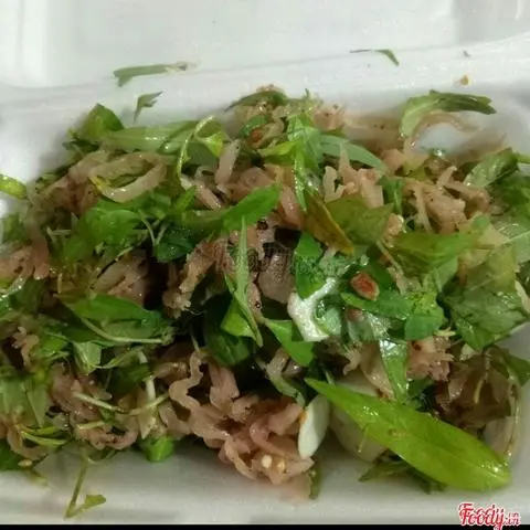 Hình ảnh Tré Trộn Tỏi Ớt - Rau Răm phần lớn +1bịch phồng tôm 