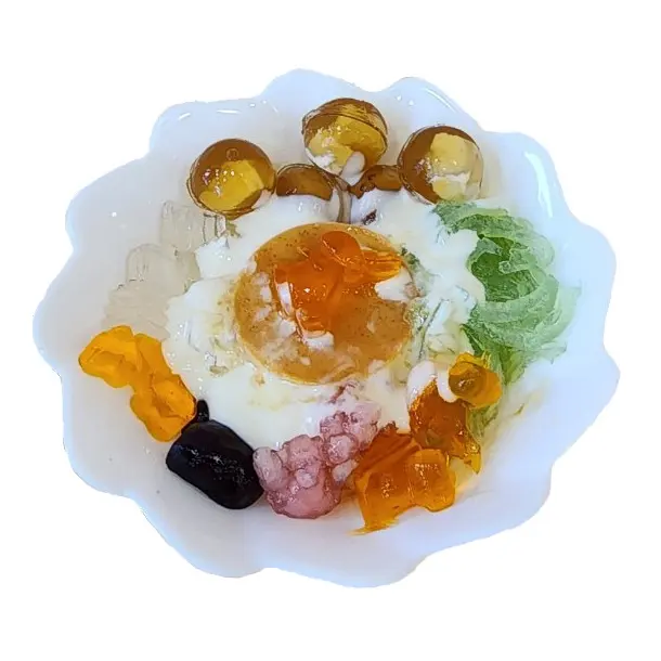Hình ảnh Chè Bánh Flan Trân Châu Pho Mai 