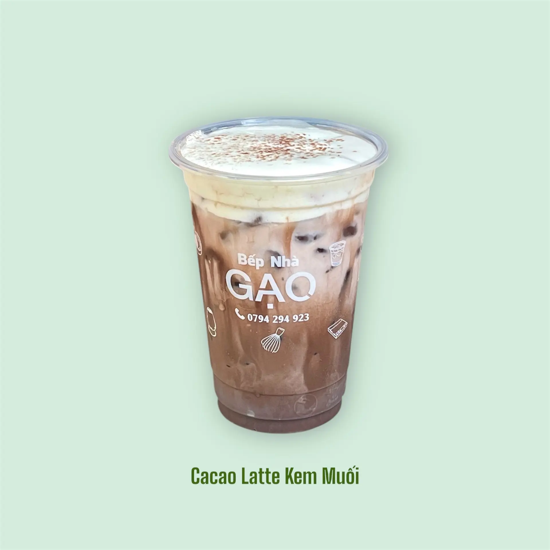 Hình ảnh Cacao Latte Kem Muối
