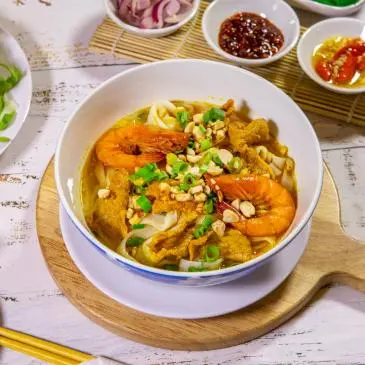 Hình ảnh Mì quảng tôm thịt