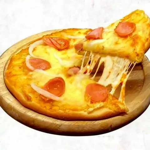 Hình ảnh Pizza Xúc Xích