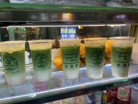 Hình ảnh Matcha Latte Việt Quất 