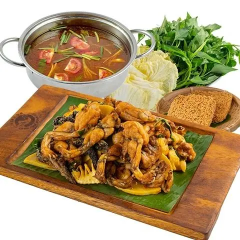 Hình ảnh Lẩu ếch măng cay 2 người