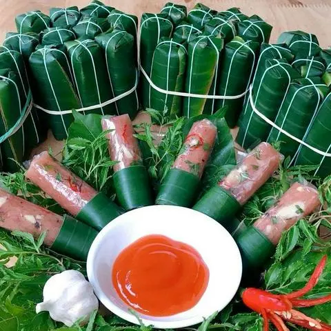 Hình ảnh nem chua thanh hóa chuẩn vị thanh 