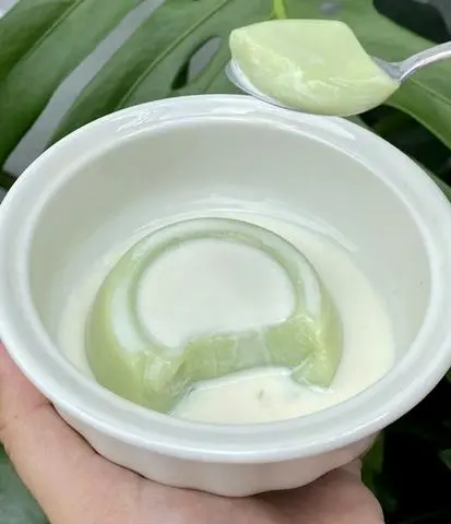 Hình ảnh tàu hũ sing vị lá dứa (3 hộp)