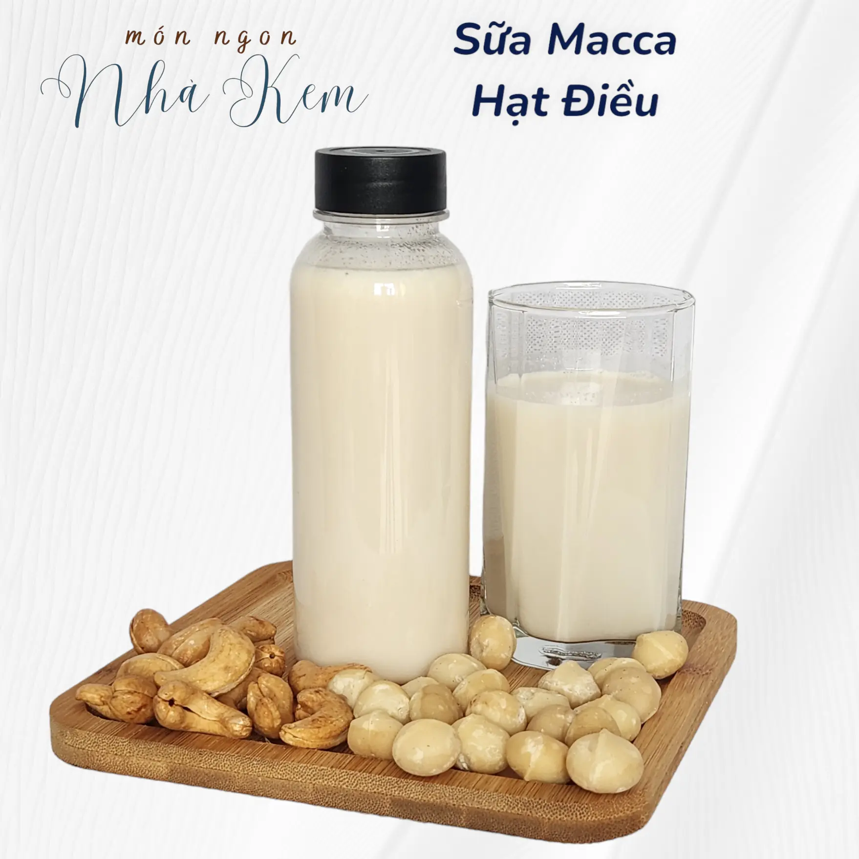 Hình ảnh Sữa Macca - Hạt Điều