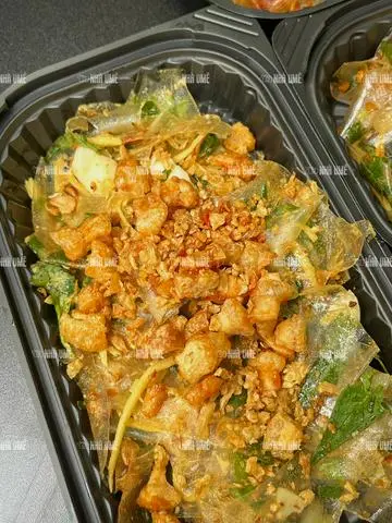Hình ảnh Bánh Tráng Trộn Tóp Mỡ Trứng