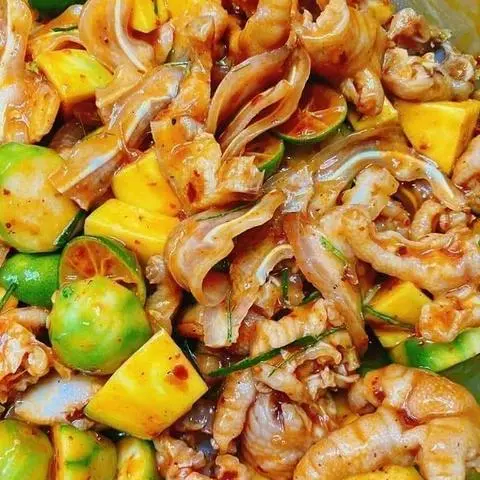 Hình ảnh Tai Heo Sốt Thái 
