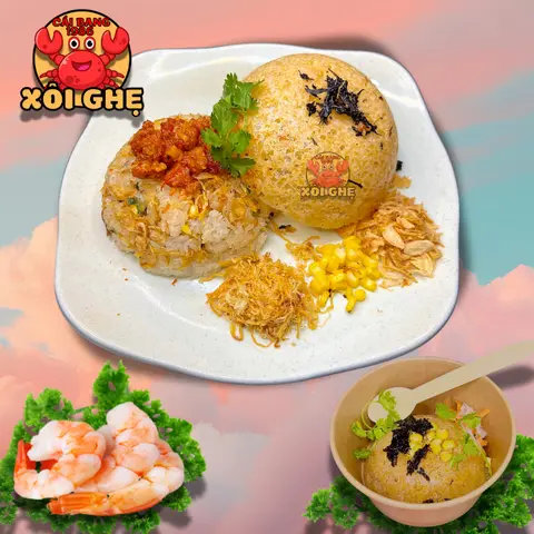 Hình ảnh XÔI TÔM VỎ GIÒN THƯỜNG