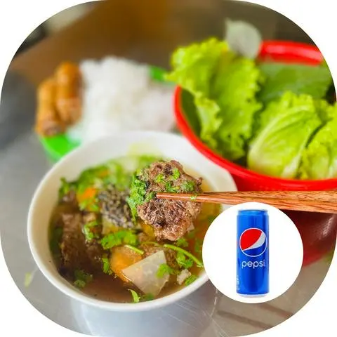 Hình ảnh Combo ĐB Nhiều Chả + Pepsi + Khăn Lạnh
