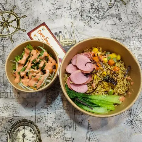 Hình ảnh Mì Trộn Rau Củ ( kèm salad)