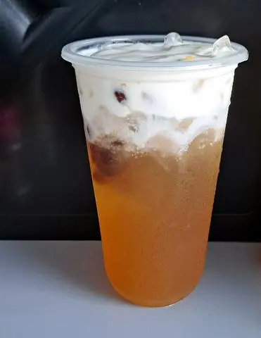 Hình ảnh Lục trà machiato 