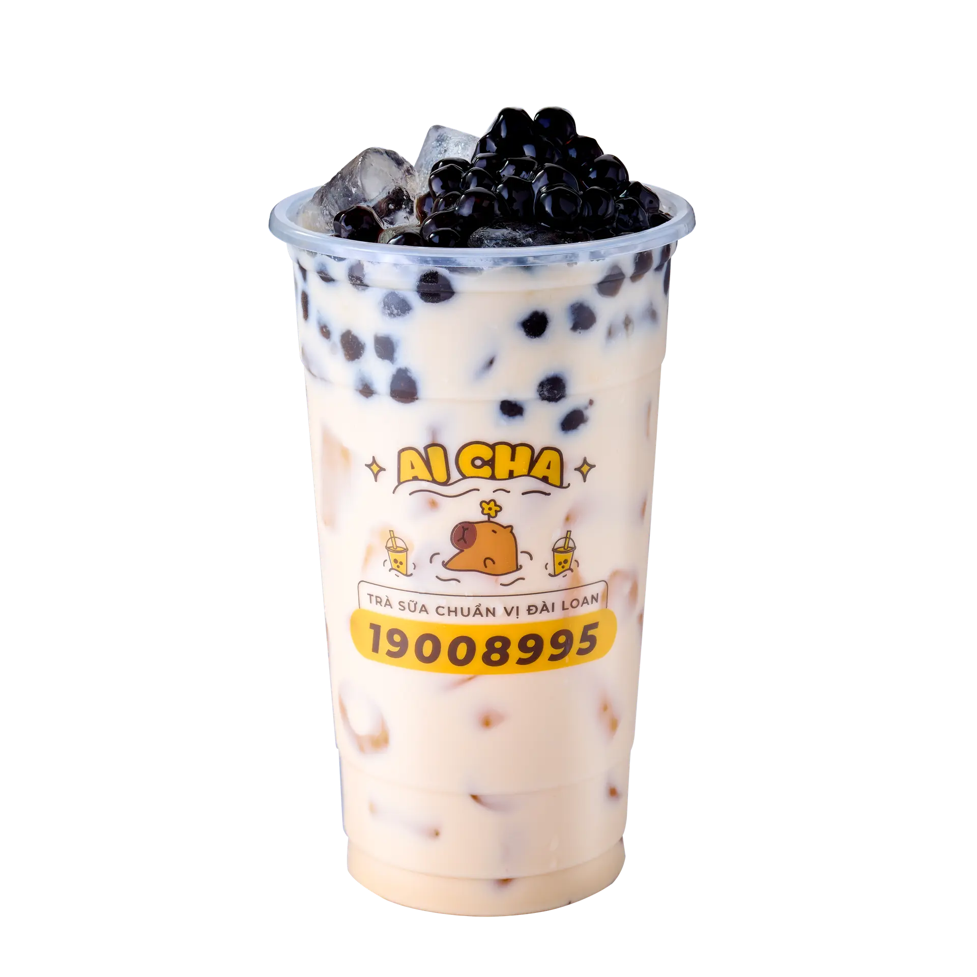 Hình ảnh Lục Trà Sữa Lài Trân Châu Đen [MUST TRY] 