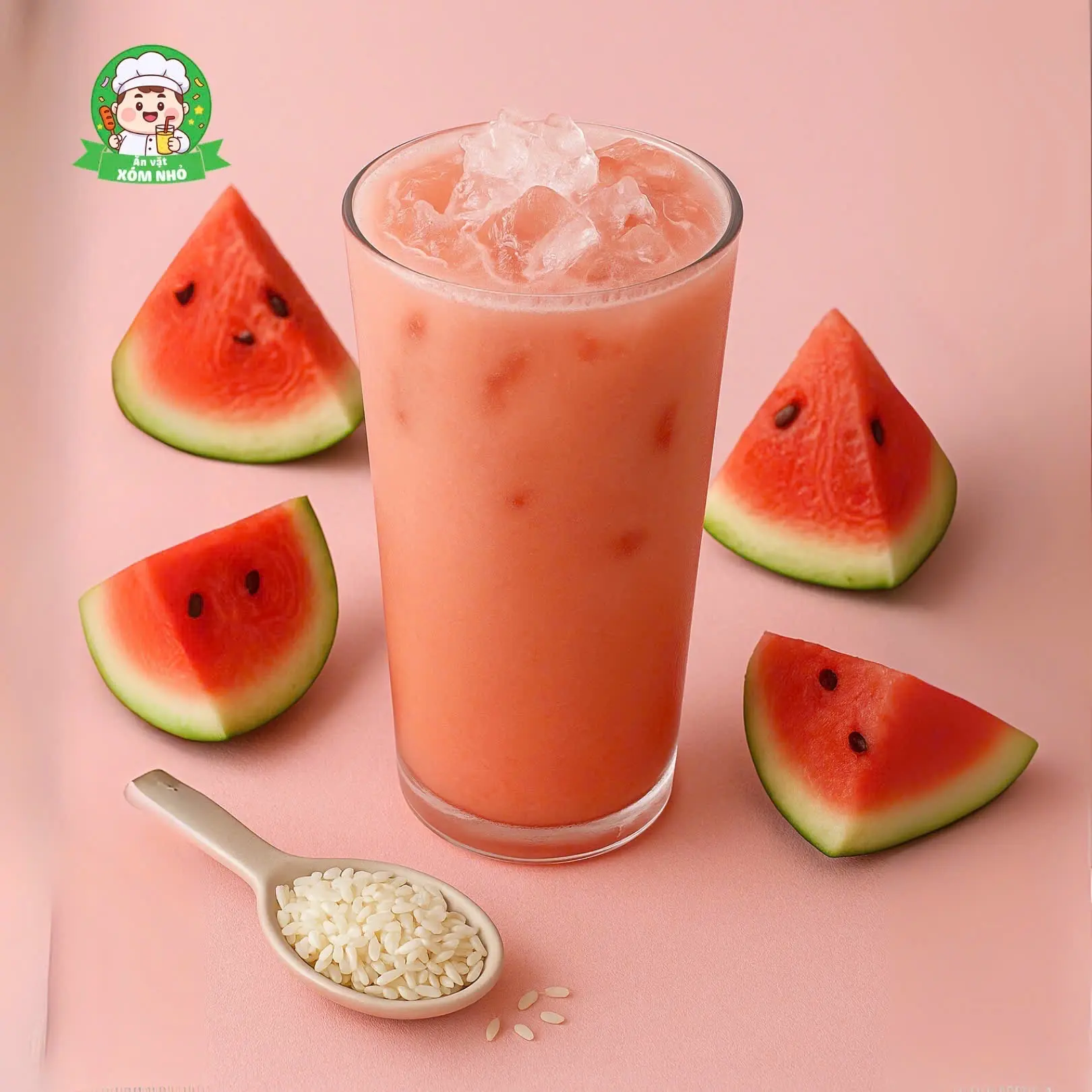 Hình ảnh Sữa gạo dưa hấu