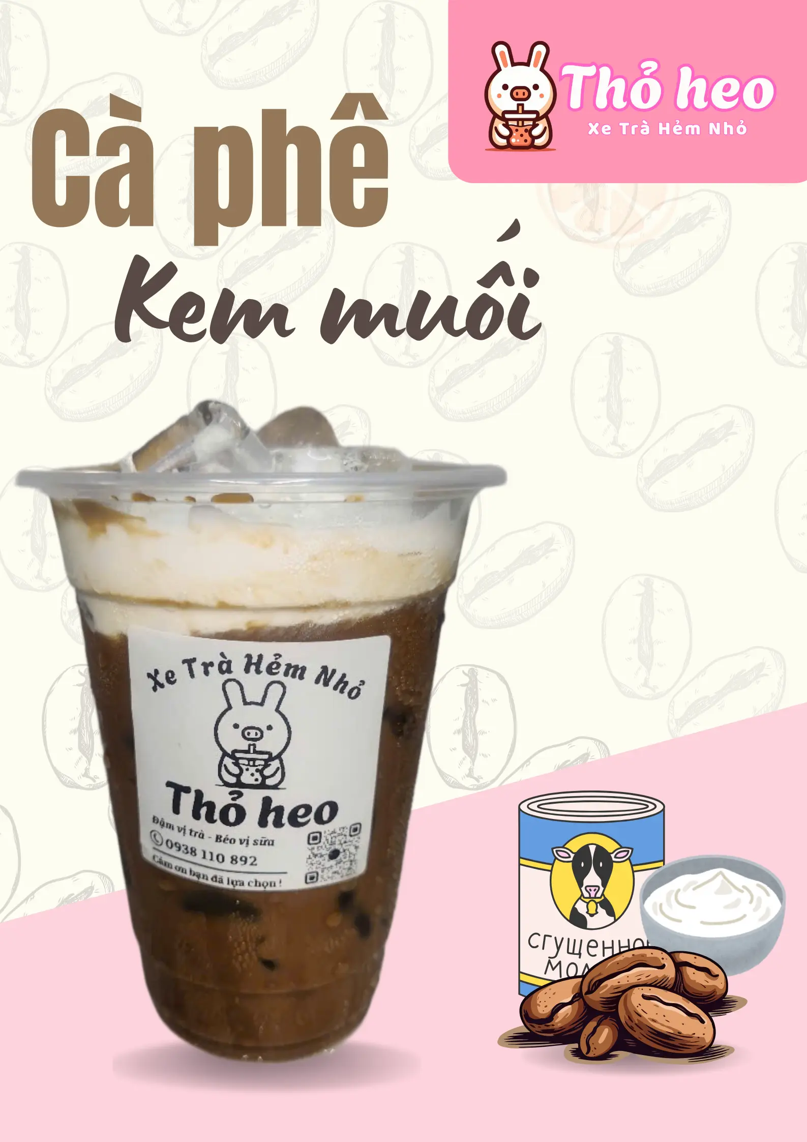 Hình ảnh Phê phin sữa kem muối